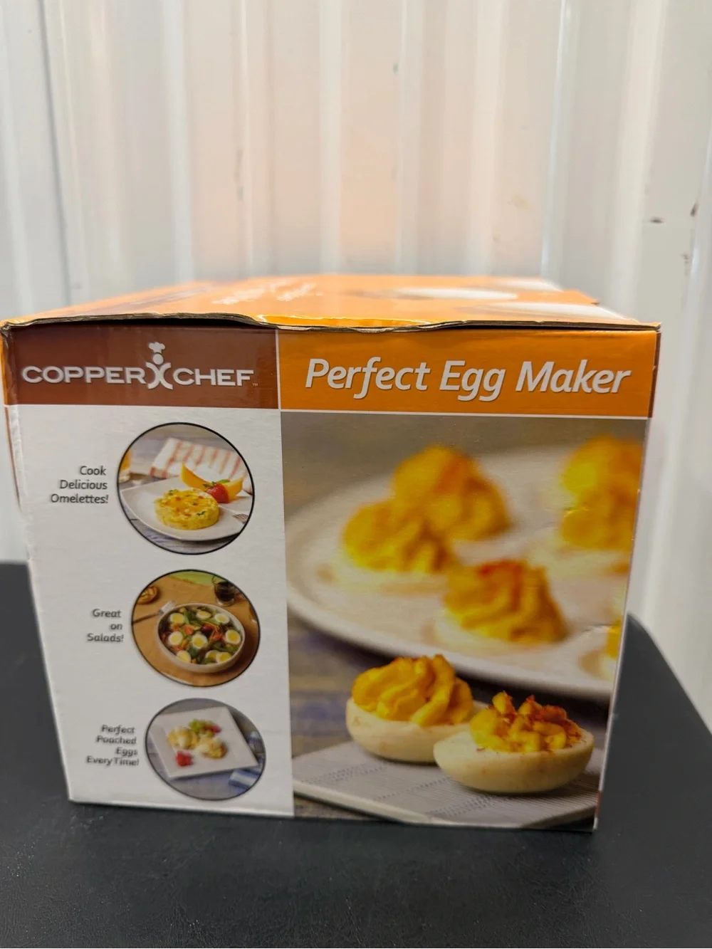 Copper Chef Perfect Egg Maker Small Kitchen Appliance